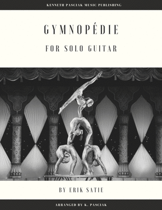 Book cover for Gymnopédie I (for Solo Guitar) (two versions)