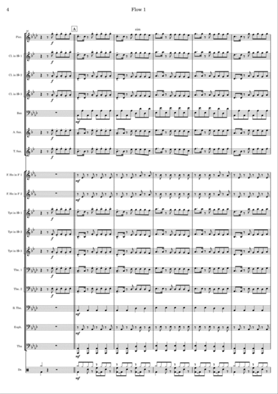 We Like To Party! Marching Band scores gallery preview page 4