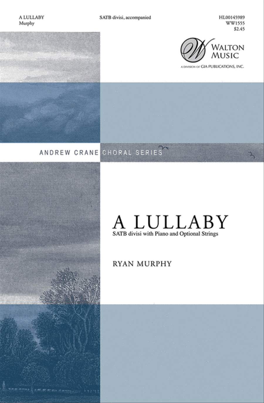 A Lullaby (Full Score and String Parts) Choir scores gallery preview page 1