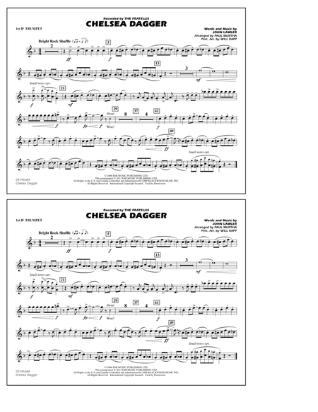 Chelsea Dagger - 1st Bb Trumpet