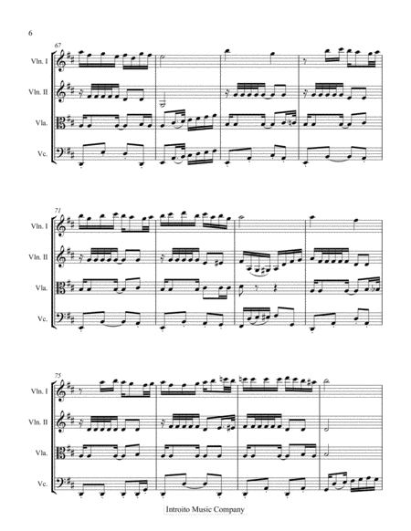 Cuesta Abajo Tango for String Quartet image number null