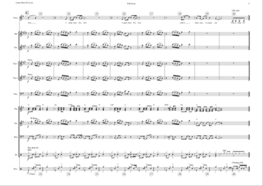 Came Here For Love School and Community scores gallery preview page 5