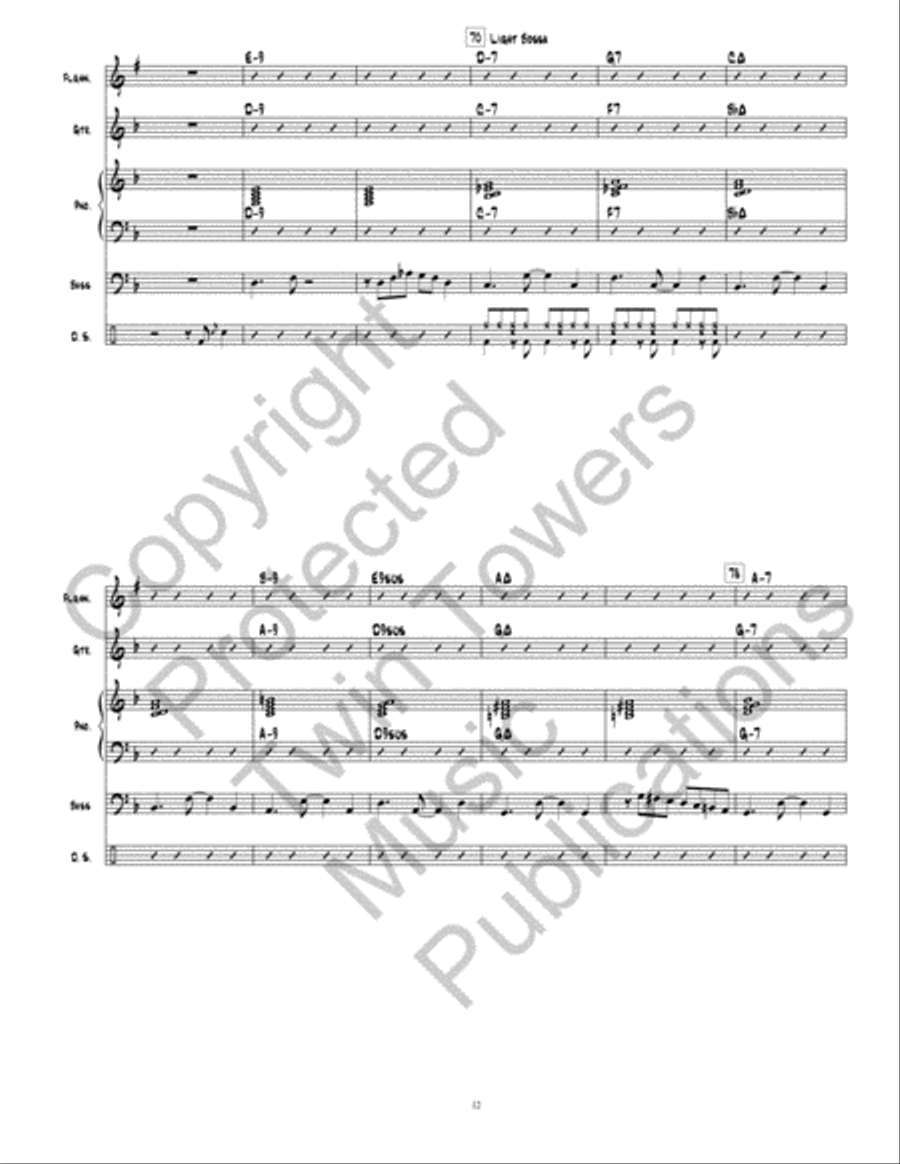 Mr. Clary Mr. Clary Jazz Ensemble scores gallery preview page 13