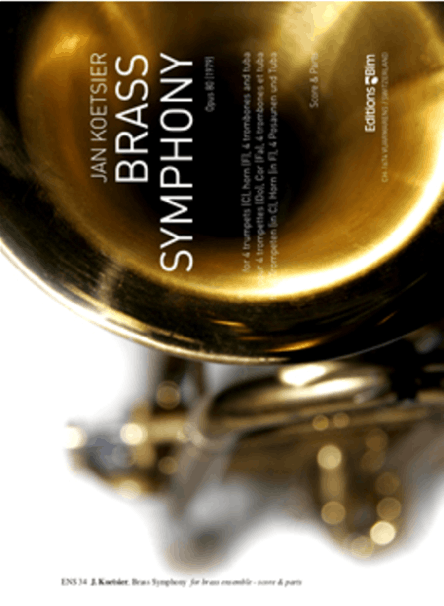 Brass Symphony Horn scores gallery preview page 1