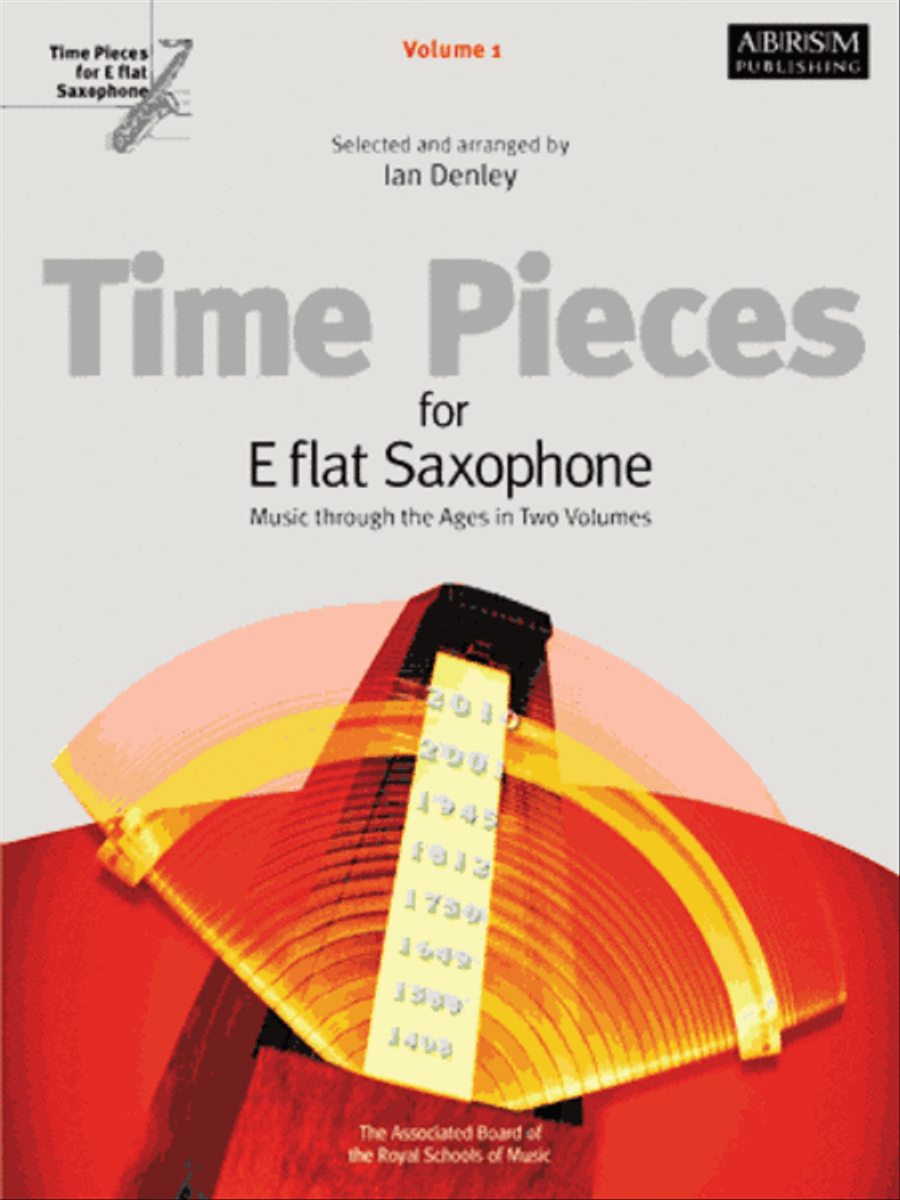 Time Pieces for E flat Saxophone, Volume 1 Piano scores gallery preview page 1