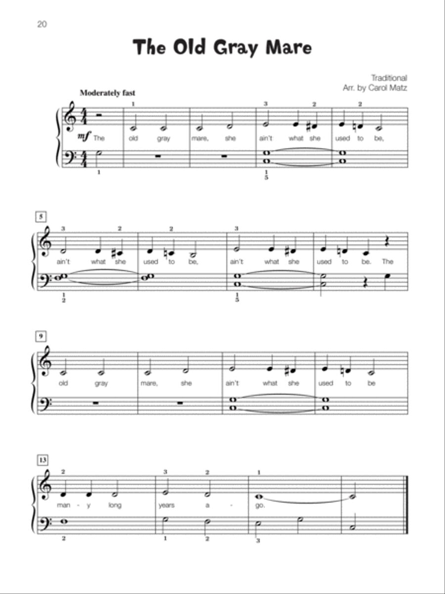 Famous & Fun Favorites, Book 2 Piano Method scores gallery preview page 4