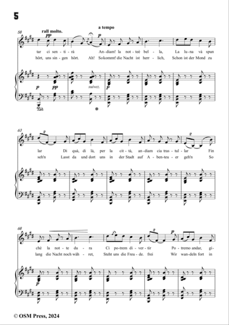 Paladilhe-Mandolinata( Souvenir de Rome),in E Major Voice scores gallery preview page 6
