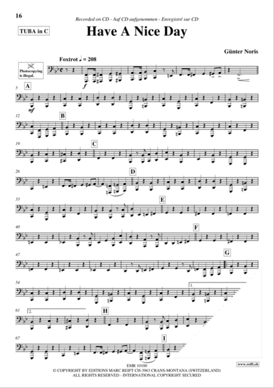 Play The Tuba With The Ballroom Dance Orchestra Vol. 5 Tuba scores gallery preview page 13