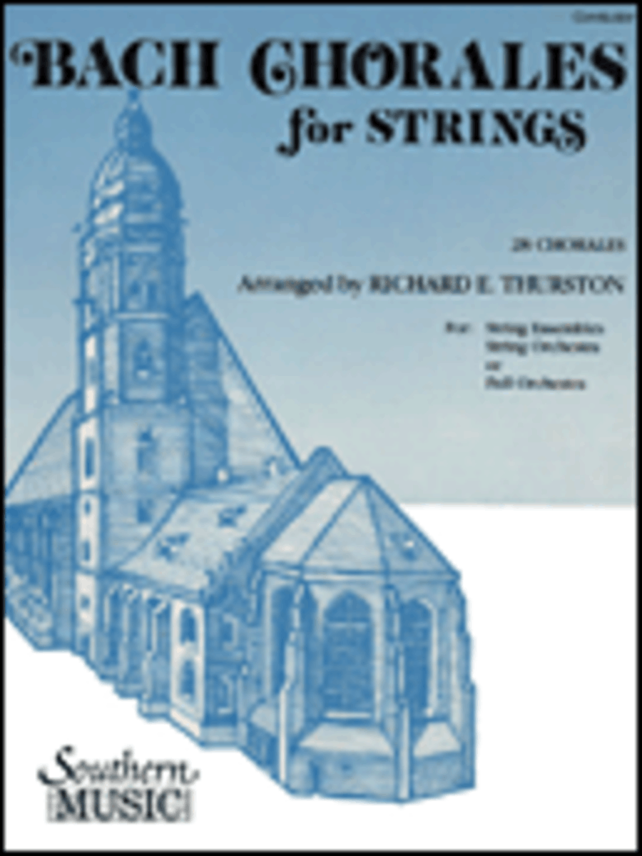 Bach Chorales for Strings (28 Chorales) Chamber Orchestra scores gallery preview page 1