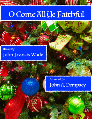 Book cover for O Come All Ye Faithful (Guitar Trio)
