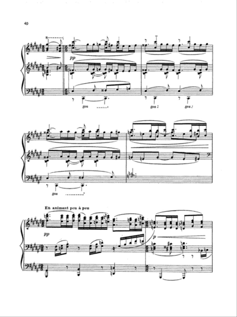 Debussy: Preludes (Volume II) Piano Solo scores gallery preview page 3