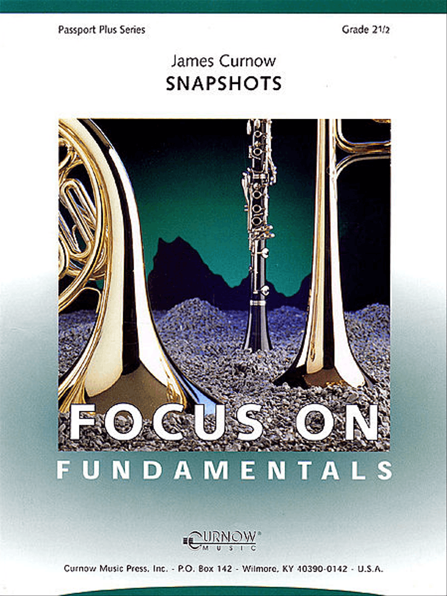 Snapshots (from the Great Lakes) Concert Band scores gallery preview page 1
