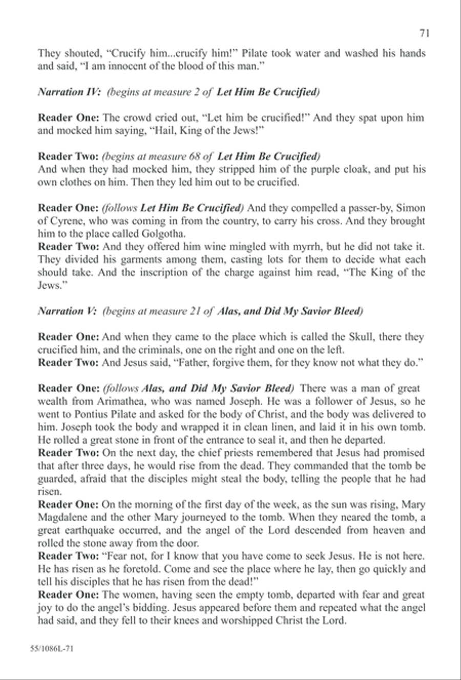 Out of the Shadows 3-Part scores gallery preview page 71