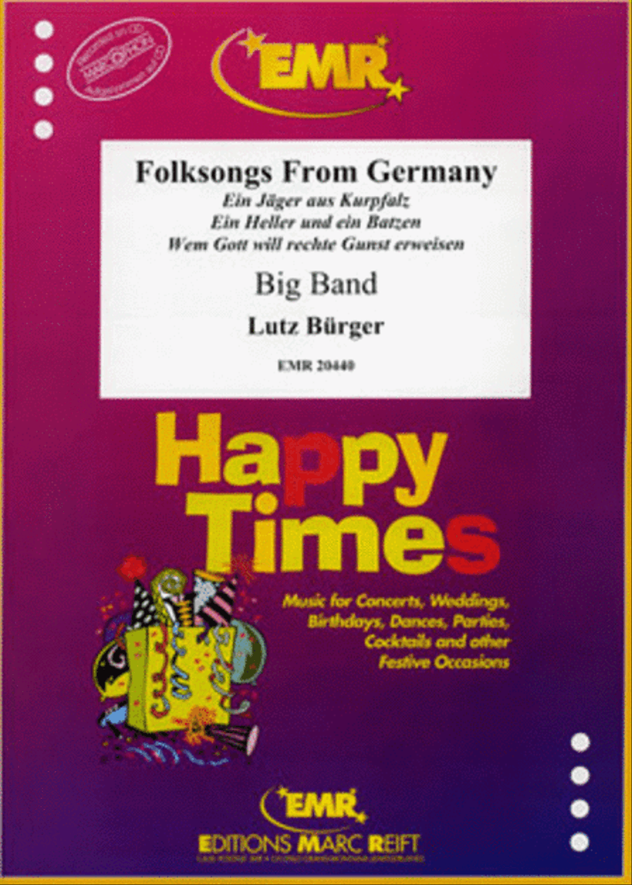 Folksongs From Germany Big Band scores gallery preview page 1