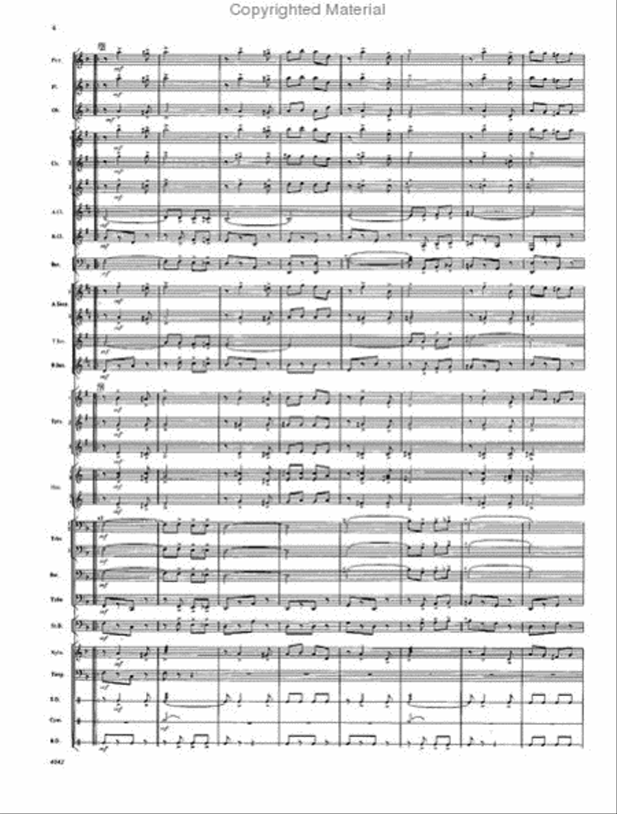 Broadway One Step Concert Band scores gallery preview page 3