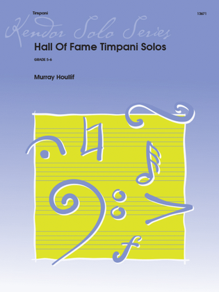 Hall Of Fame Timpani Solos