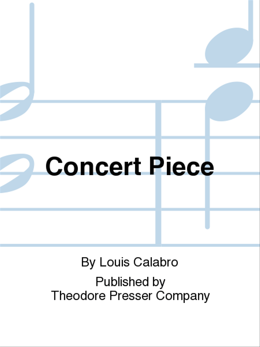 Concert Piece Chamber Music scores gallery preview page 1