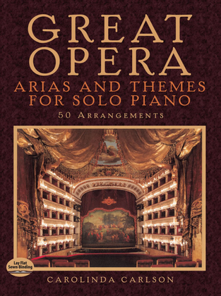Book cover for Great Opera Arias And Themes For Solo Piano