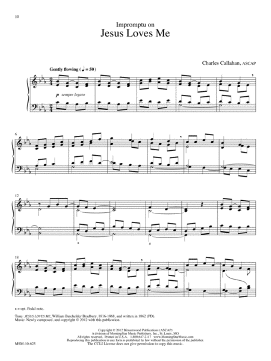 Gospel Music for Manuals Gospel Music for Manuals Organ scores gallery preview page 6