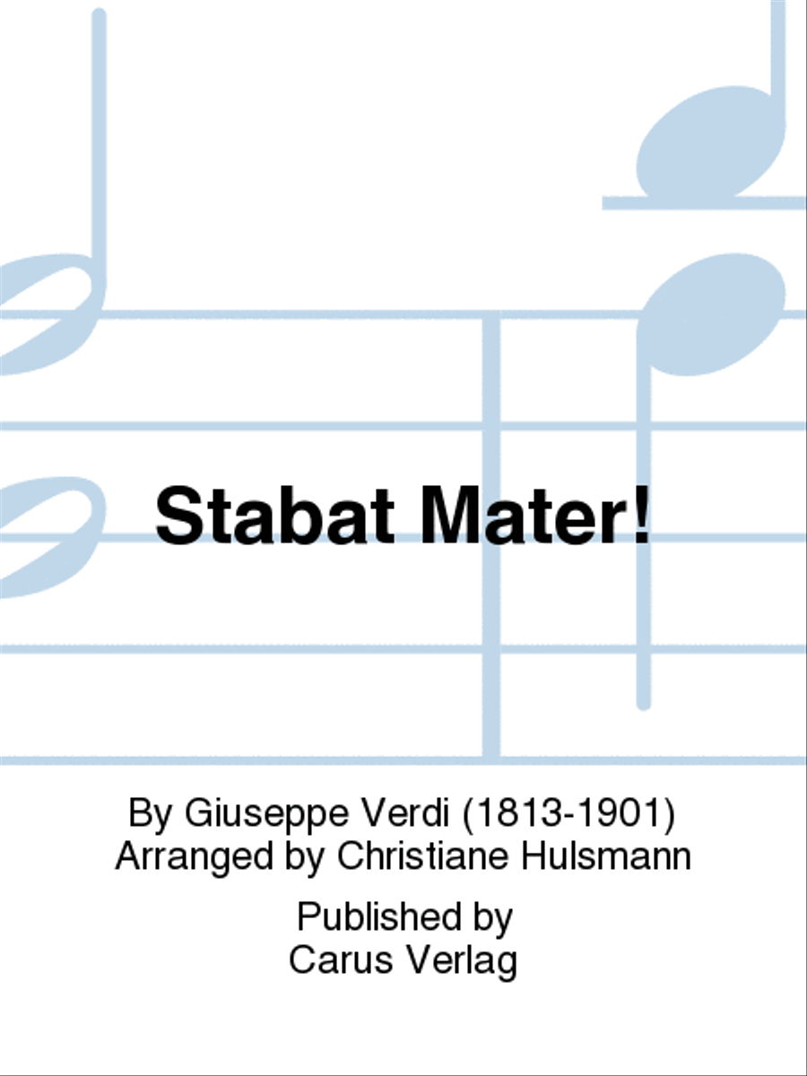 Stabat mater Stabat mater Orchestra scores gallery preview page 1