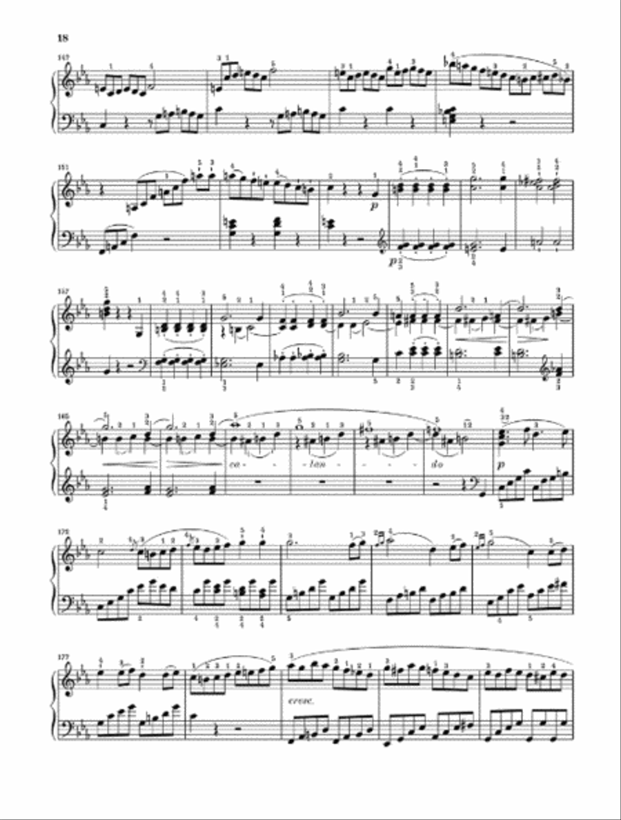 Piano Sonata No. 8 in C Minor, Op. 13 Piano Solo scores gallery preview page 4