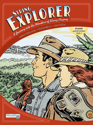 Book cover for String Explorer, Book 2