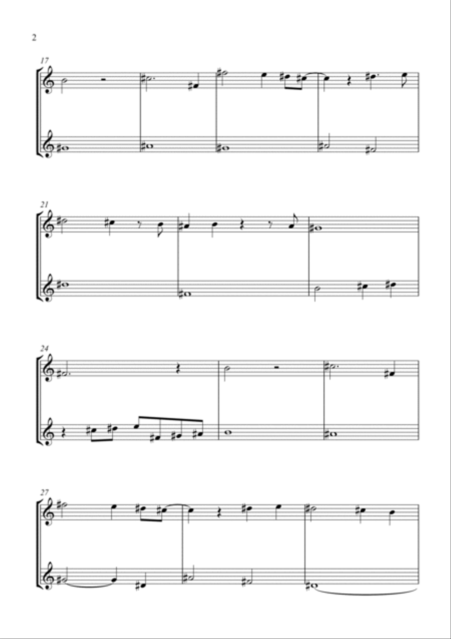 My Heart Will Go On (love Theme From 'titanic') Brass Duet scores gallery preview page 2