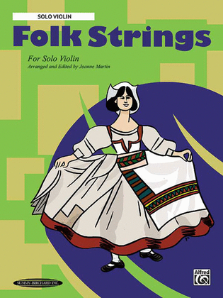 Book cover for Folk Strings for Solo Instruments