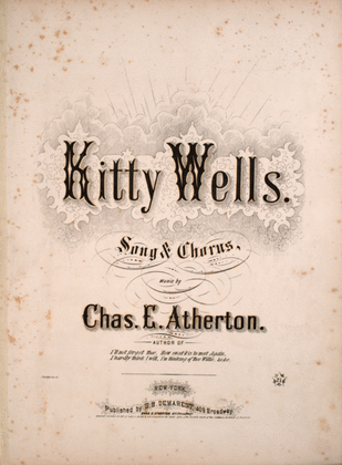 Kitty Wells. Song & Chorus