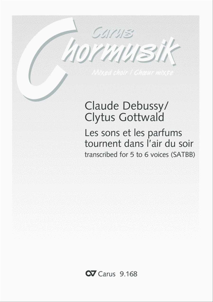 Les sons et les parfums tournent dans l'air du soir Choir scores gallery preview page 2