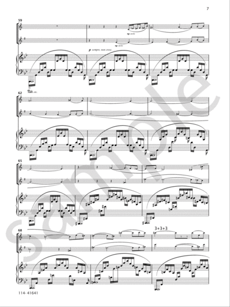 Vultures Chamber Music scores gallery preview page 9