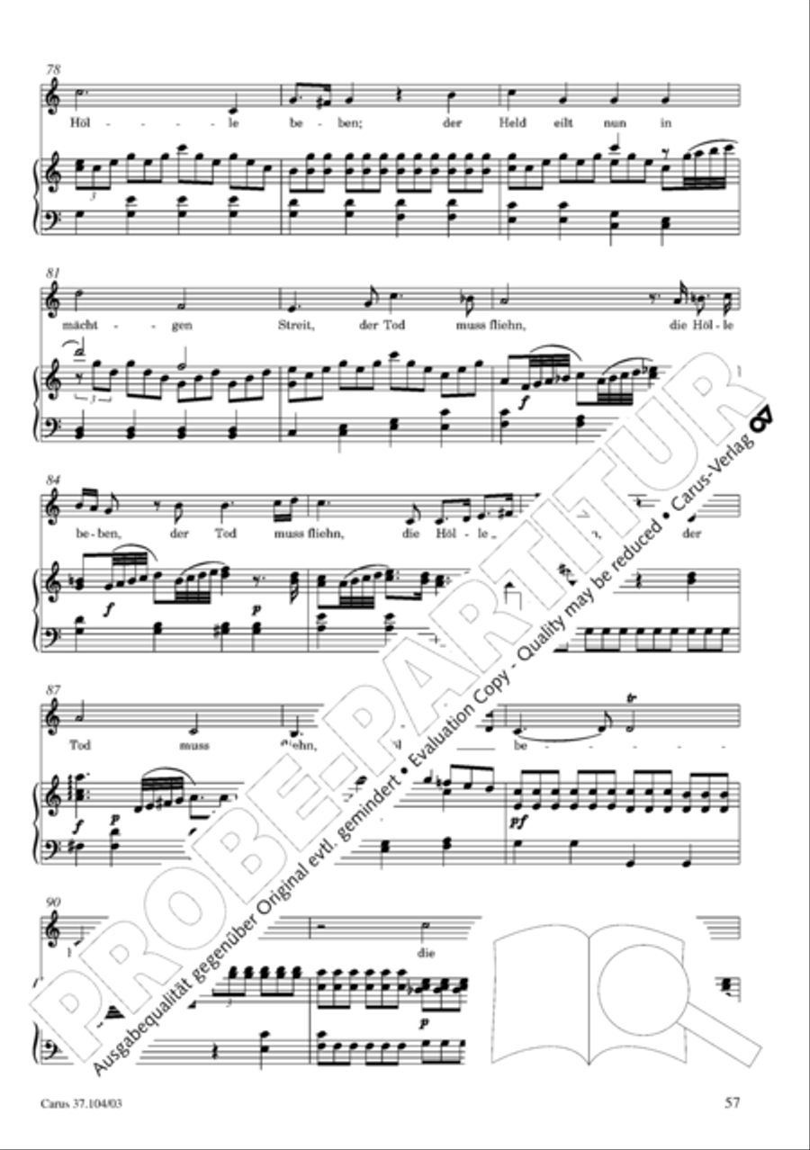 Ein Lammlein geht und tragt die Schuld 4-Part scores gallery preview page 58