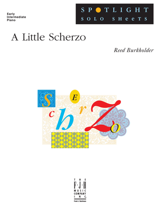 Book cover for A Little Scherzo