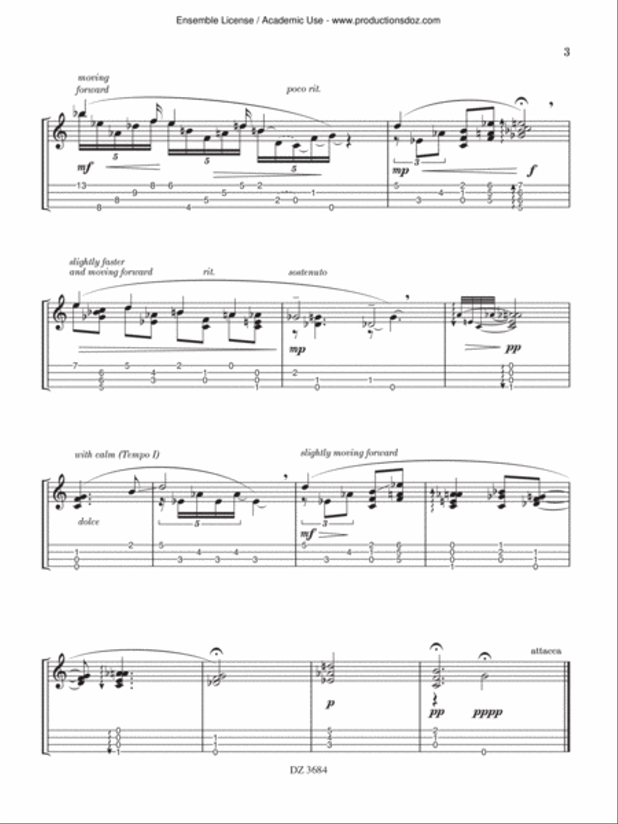 Meditations on a Small Scale Ukulele scores gallery preview page 3