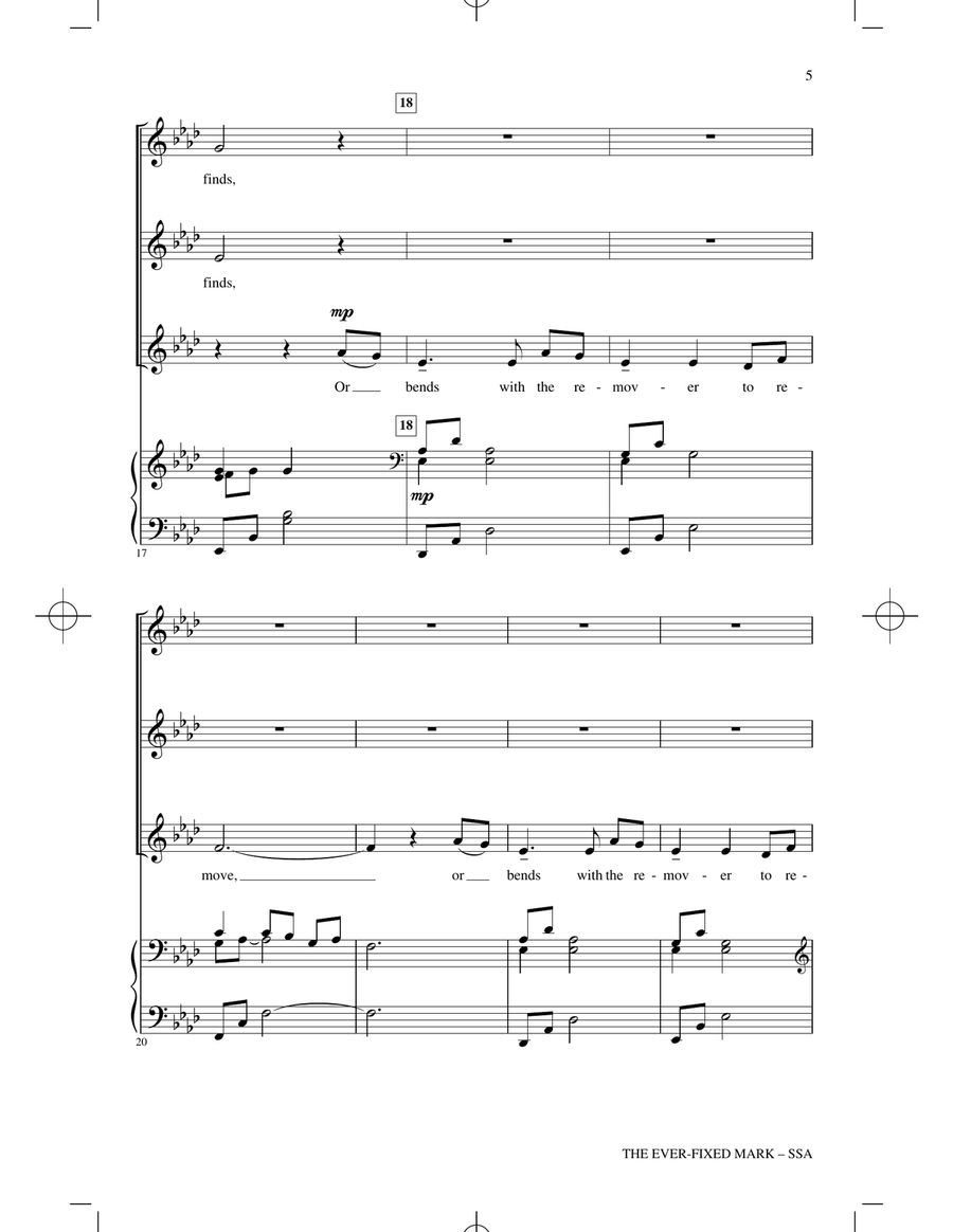 The Ever Fixed Mark SSA scores gallery preview page 3