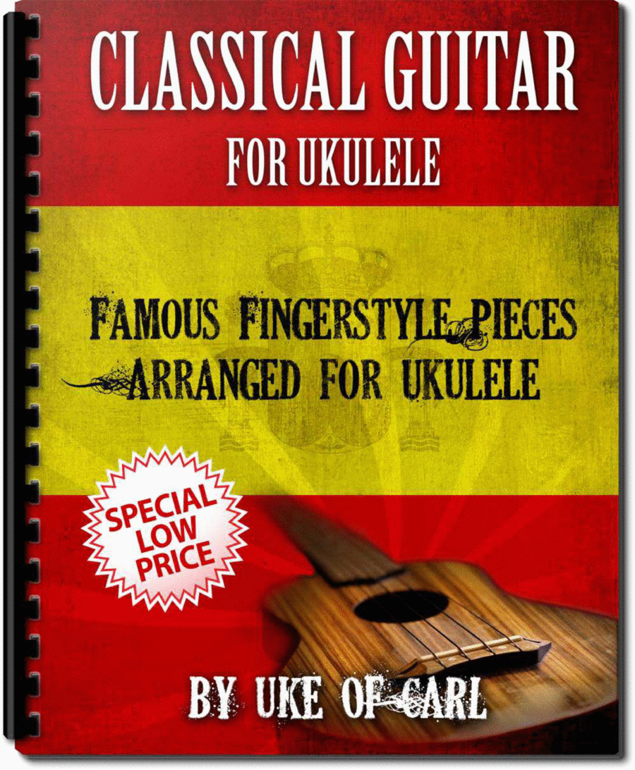 Classical Guitar for Ukulele Ukulele scores gallery preview page 1