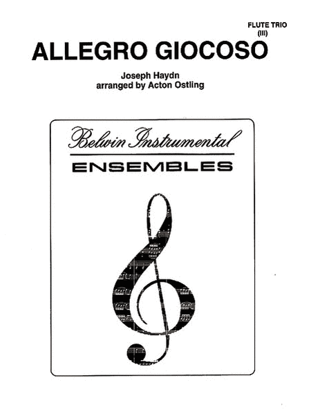 Franz Joseph Haydn: Allegro Giocoso Flute Trio