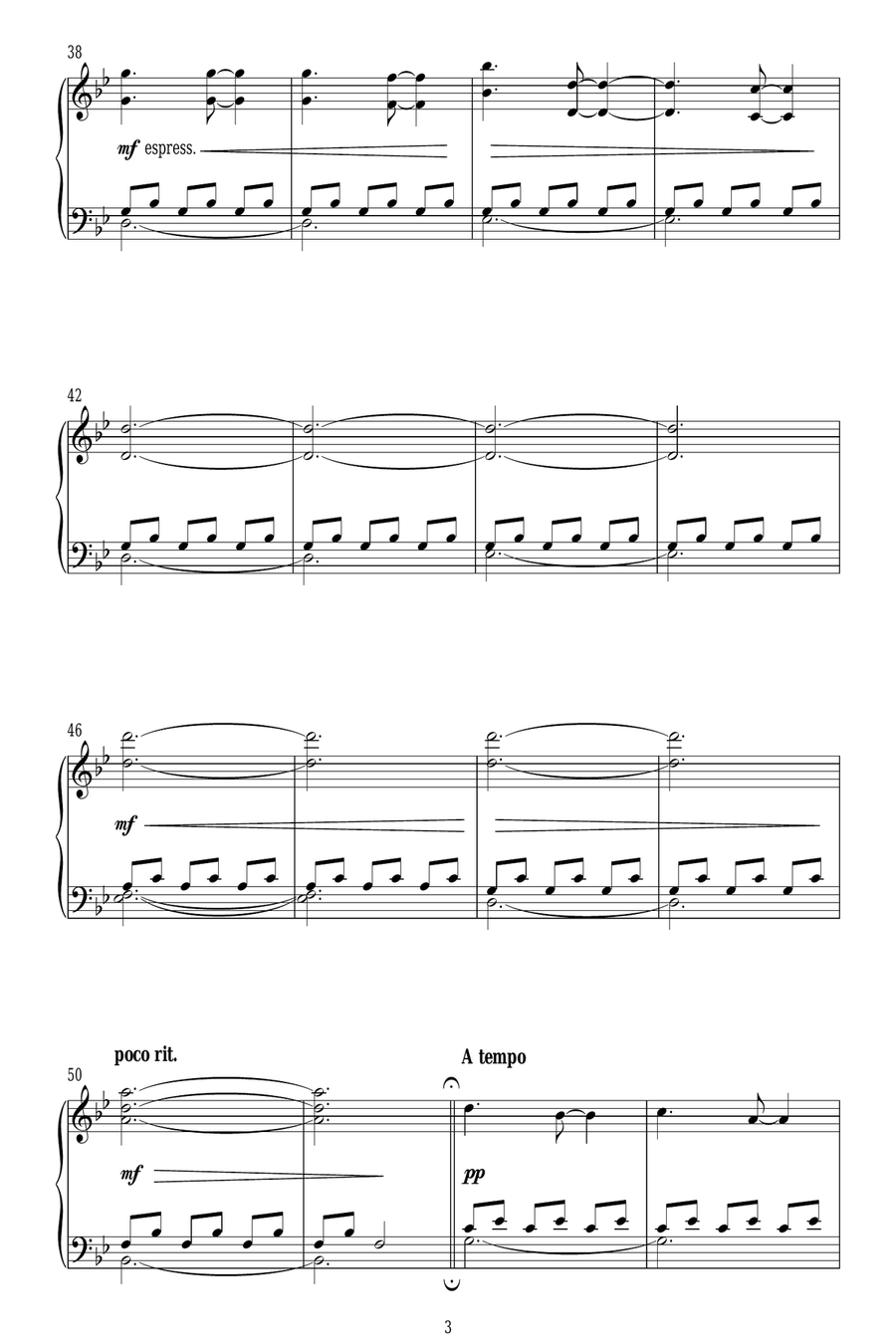 An Ideal Marriage Piano Solo scores gallery preview page 3