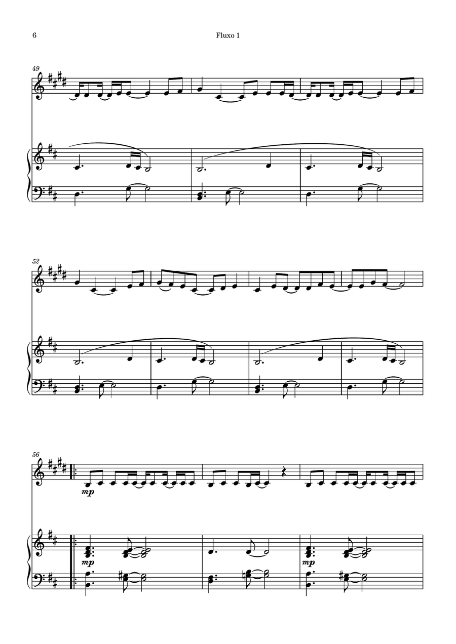 Dance The Night Chamber Music scores gallery preview page 6