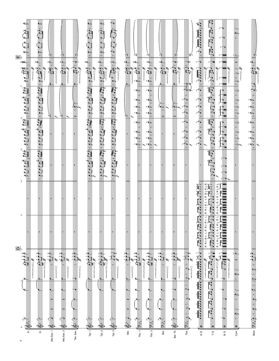 About Damn Time About Damn Time Marching Band scores gallery preview page 4