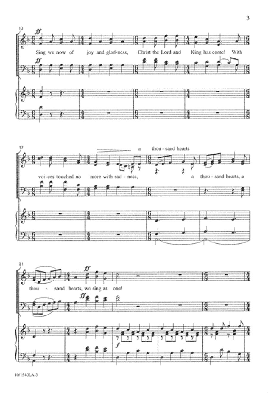Sing We Now 4-Part scores gallery preview page 3