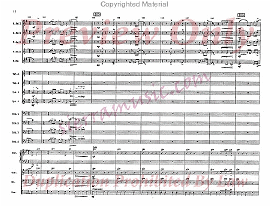 Oolitic Stomp Oolitic Stomp Jazz Ensemble scores gallery preview page 13
