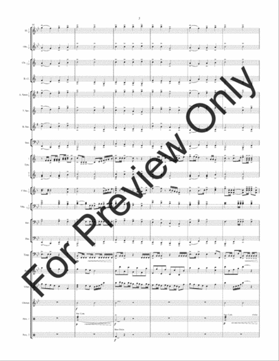 Christmas Legends Christmas Legends Concert Band scores gallery preview page 6