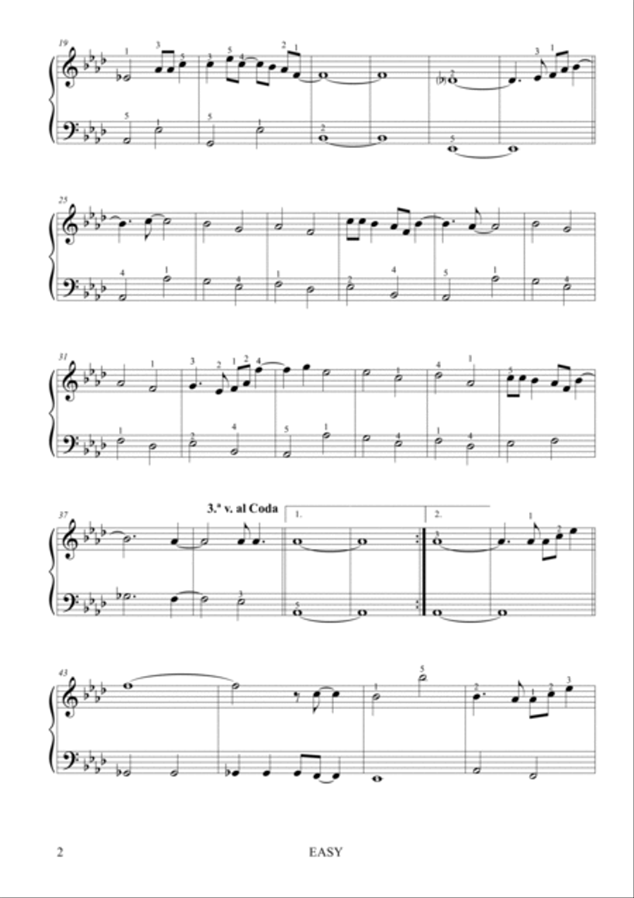 Easy Easy Piano scores gallery preview page 2