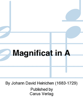 Book cover for Magnificat in A
