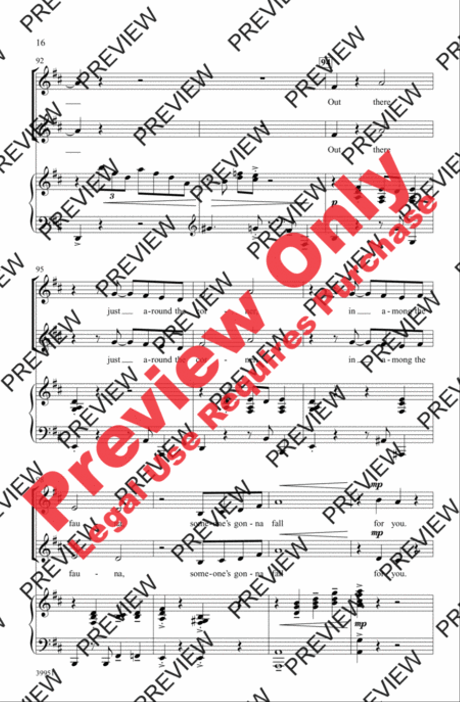 Honk! - SoundTrax CD (CD only) Choir scores gallery preview page 15