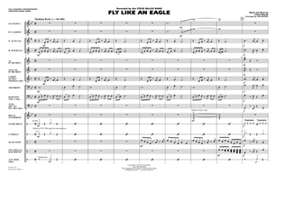 Book cover for Fly Like An Eagle - Full Score