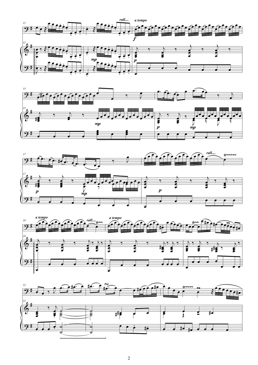 Vivaldi e minor hot sale bassoon