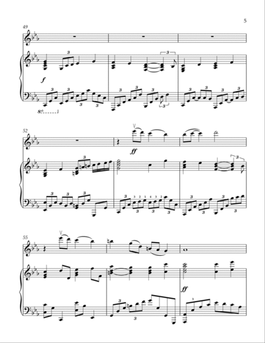 Mary, Did You Know? Violin Solo scores gallery preview page 5