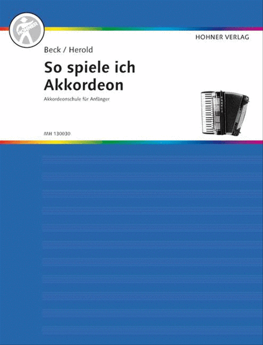 So spiele ich Akkordeon Accordion scores gallery preview page 1